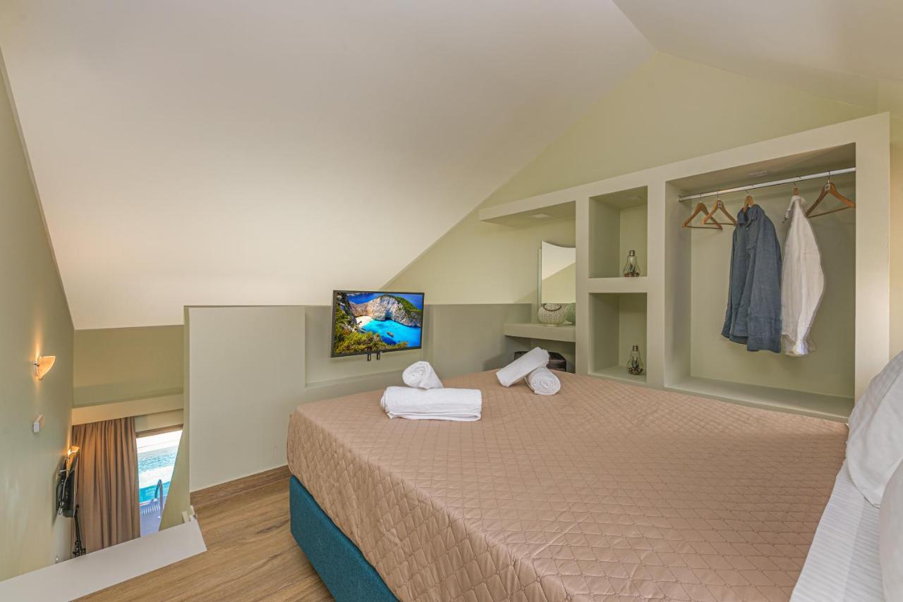 Kozanos Suites With Private Pool Amoudi Exterior foto